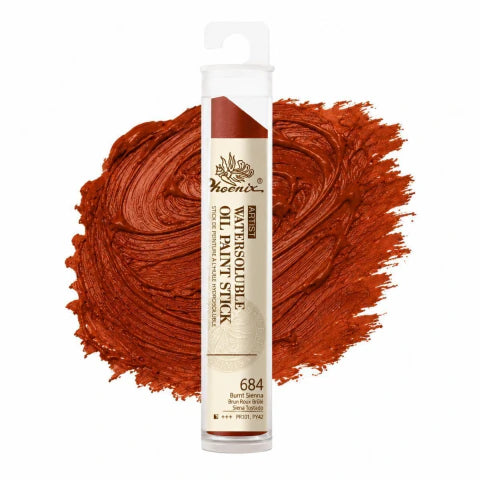 Phoenix Burnt Sienna 684 - Tinta a Óleo em Bastão 37 ml