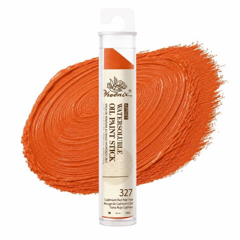 Phoenix Cadmium Red Pale 327 - Tinta a Óleo em Bastão 37 ml