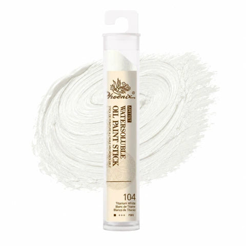 Phoenix Titanium White 104 - Tinta a Óleo em Bastão 37 ml