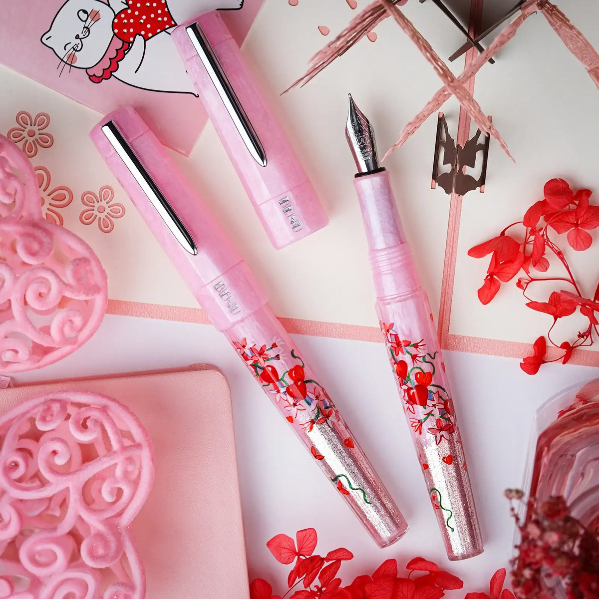 Caneta-tinteiro BENU Cupid’s Garden — foto oficial 3