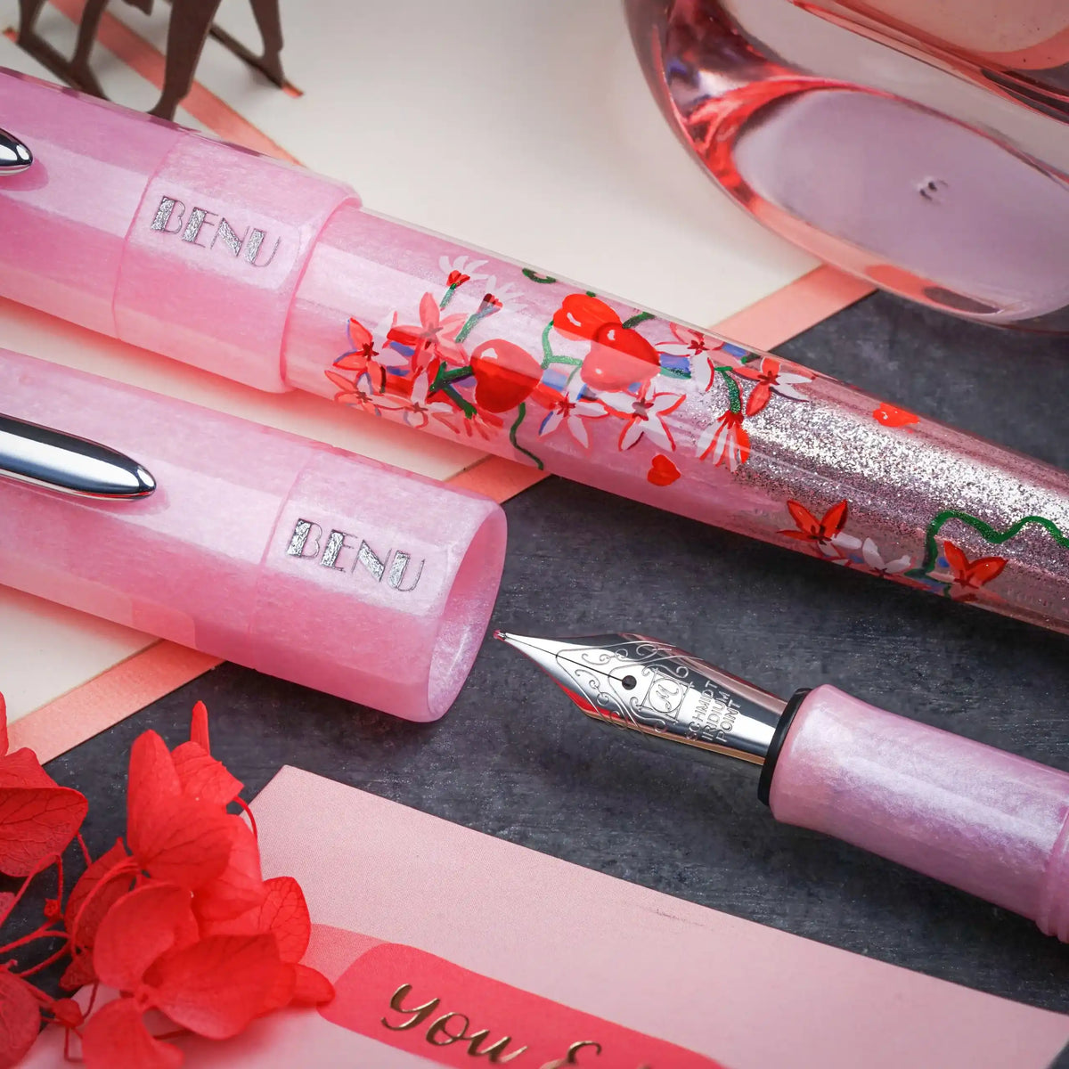 Caneta-tinteiro BENU Cupid’s Garden — foto oficial 4