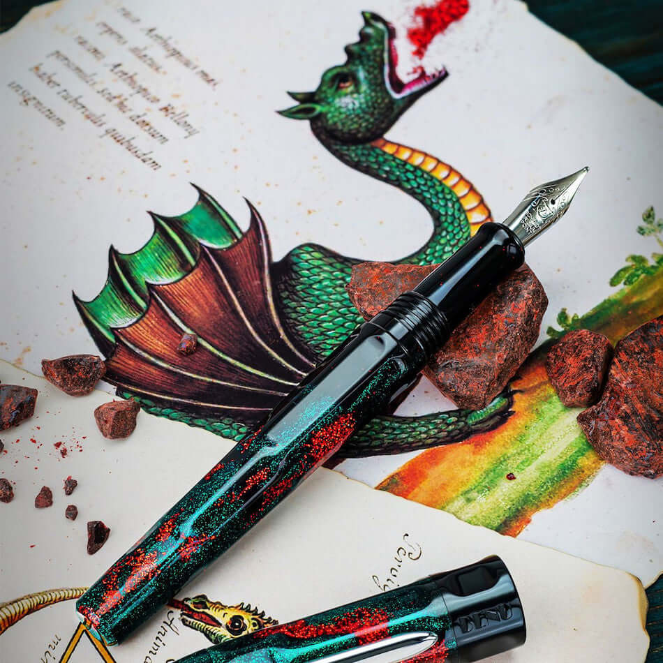 Caneta-tinteiro BENU Talisman Dragon's Blood — imagem 3