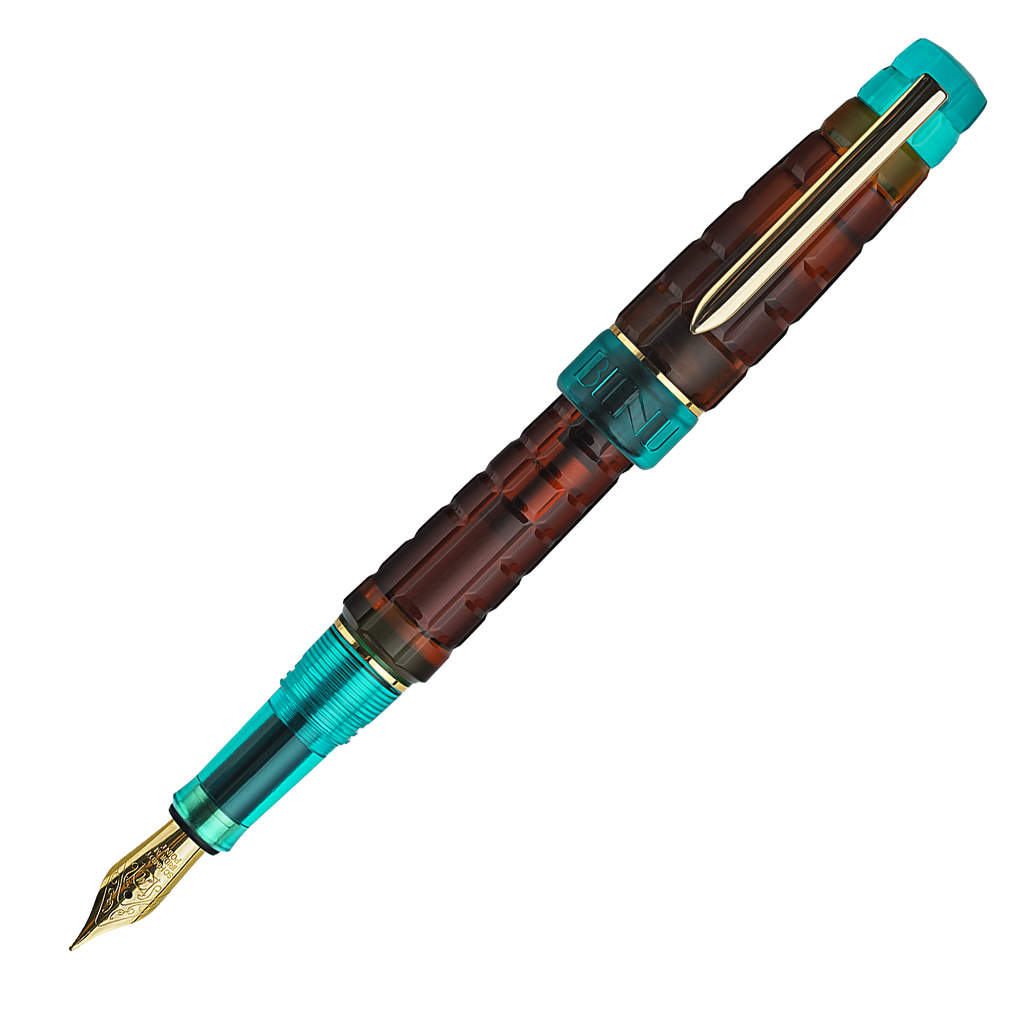 Caneta-tinteiro BENU Tessera Ribbon Turquoise — imagem 1
