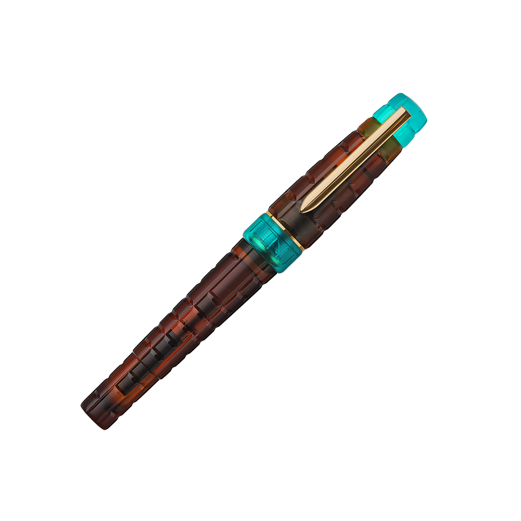Caneta-tinteiro BENU Tessera Ribbon Turquoise — imagem 2