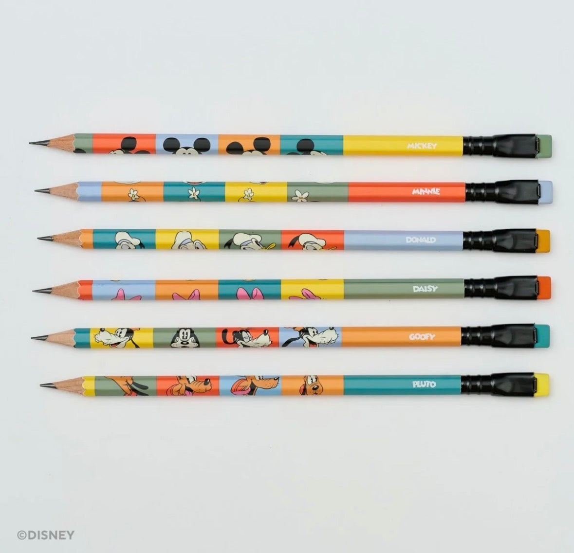 Seis lápis Blackwing Disney Mickey and Friends