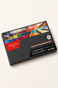 Estojo Caran d’Ache Luminance 6901 com 100 cores em destaque