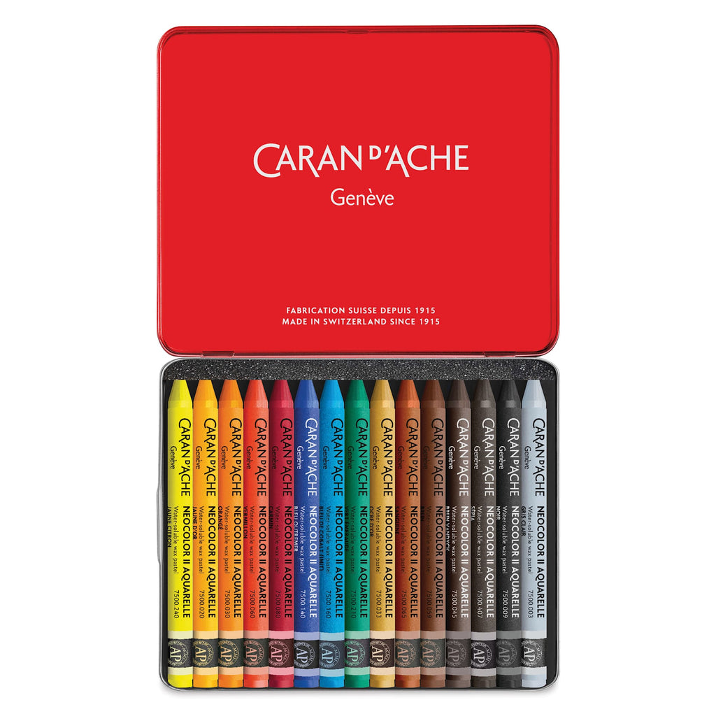 Urban Sketcher Essentials — estojo aberto com 15 cores