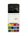 Charvin Aquarela Extrafina – Mini Tin Intense Black | 12 Cores