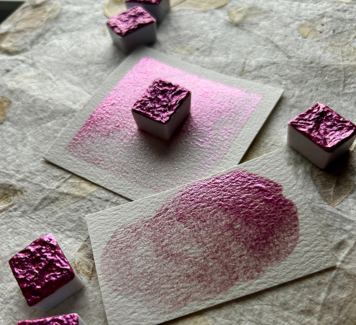 Claire Chi Studio — Mauve Pink Sparkle — foto oficial