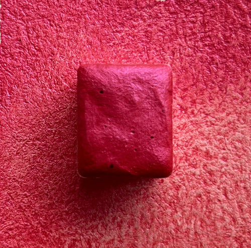 Claire Chi Studio — Coral Red — amostra de cor