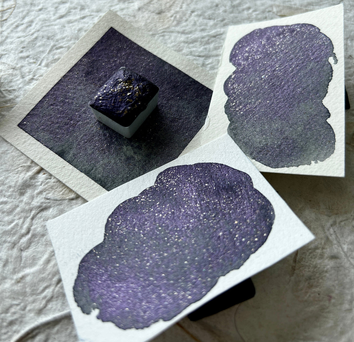 Claire Chi Studio — Deep Sky Violet — amostra de cor
