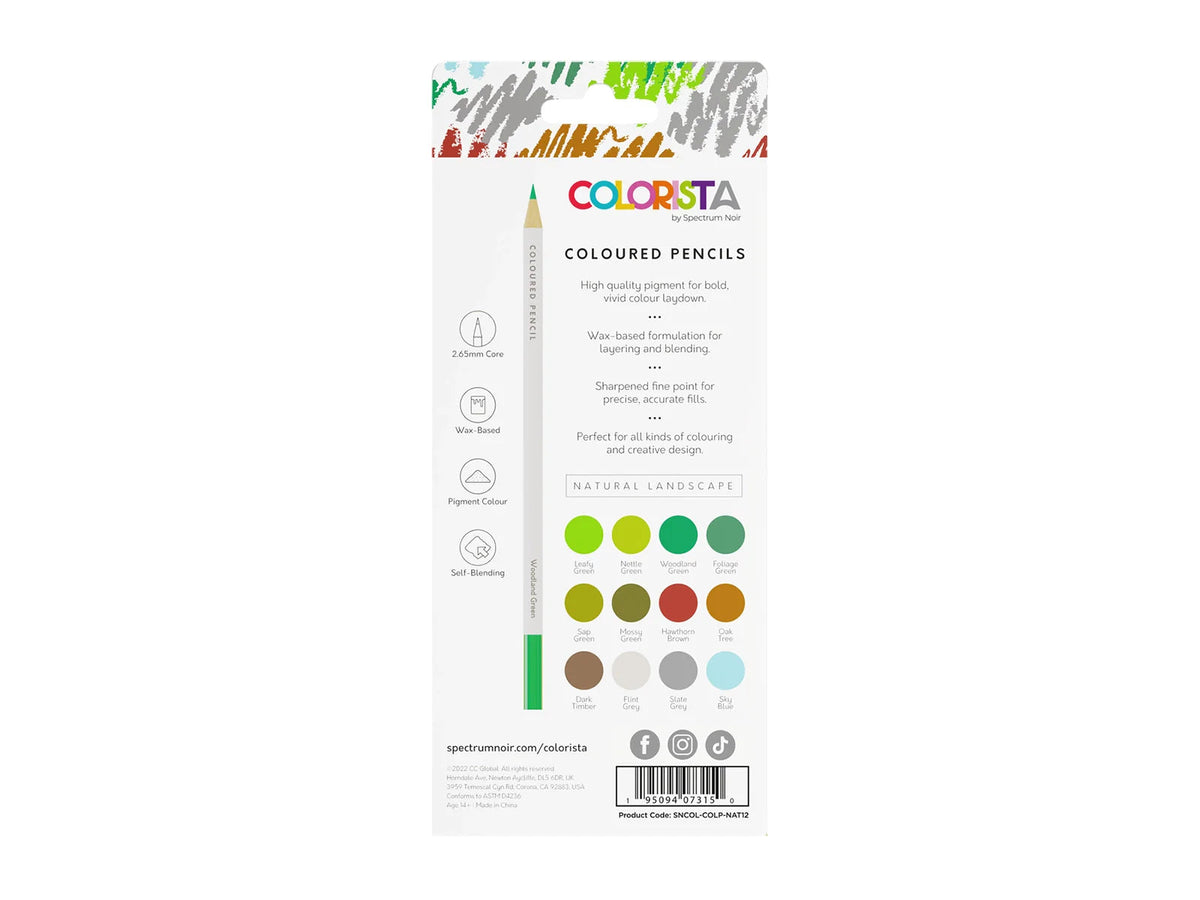 Spectrum Noir Colorista — Natural Landscape — 12 Lápis de Cor — imagem 5