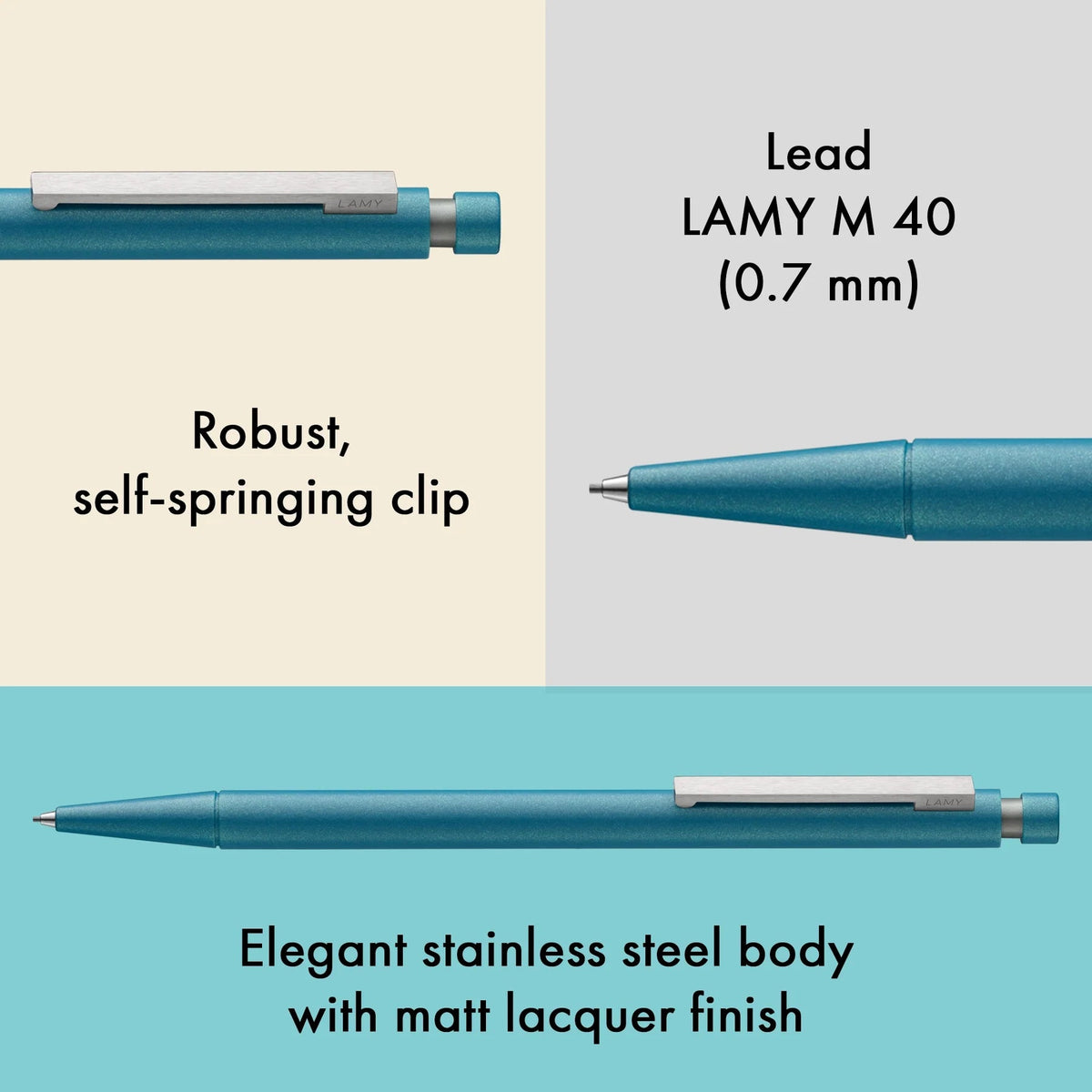 LAMY CP1 Aquamarine — Lapiseira 0,7 mm — imagem 3