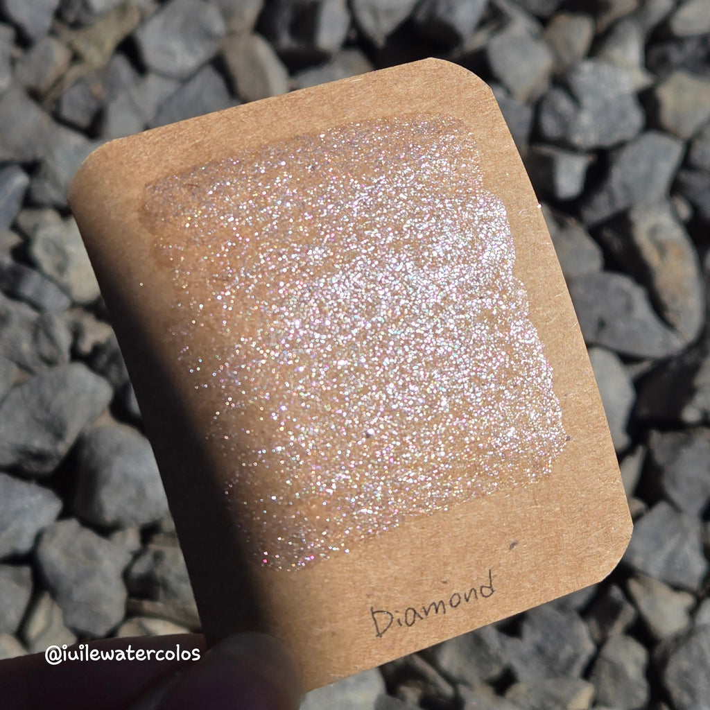 Amostra da aquarela Iuile Diamond Shimmer