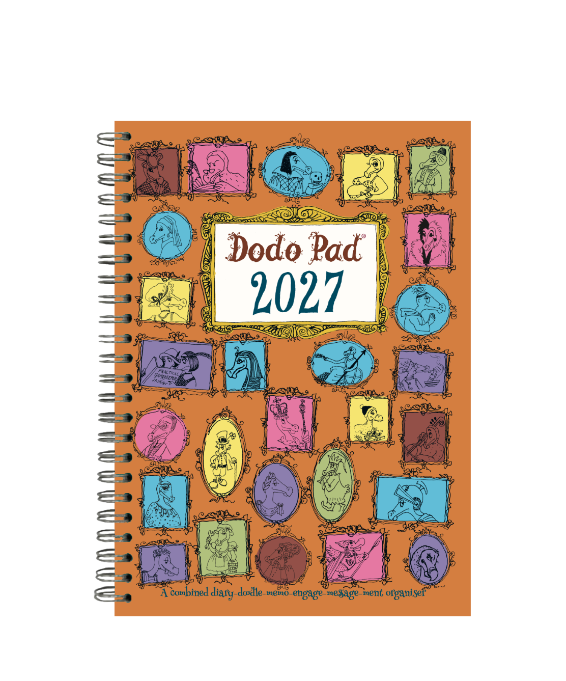 Dodo Pad 2027 A5 — Agenda Espiral — capa