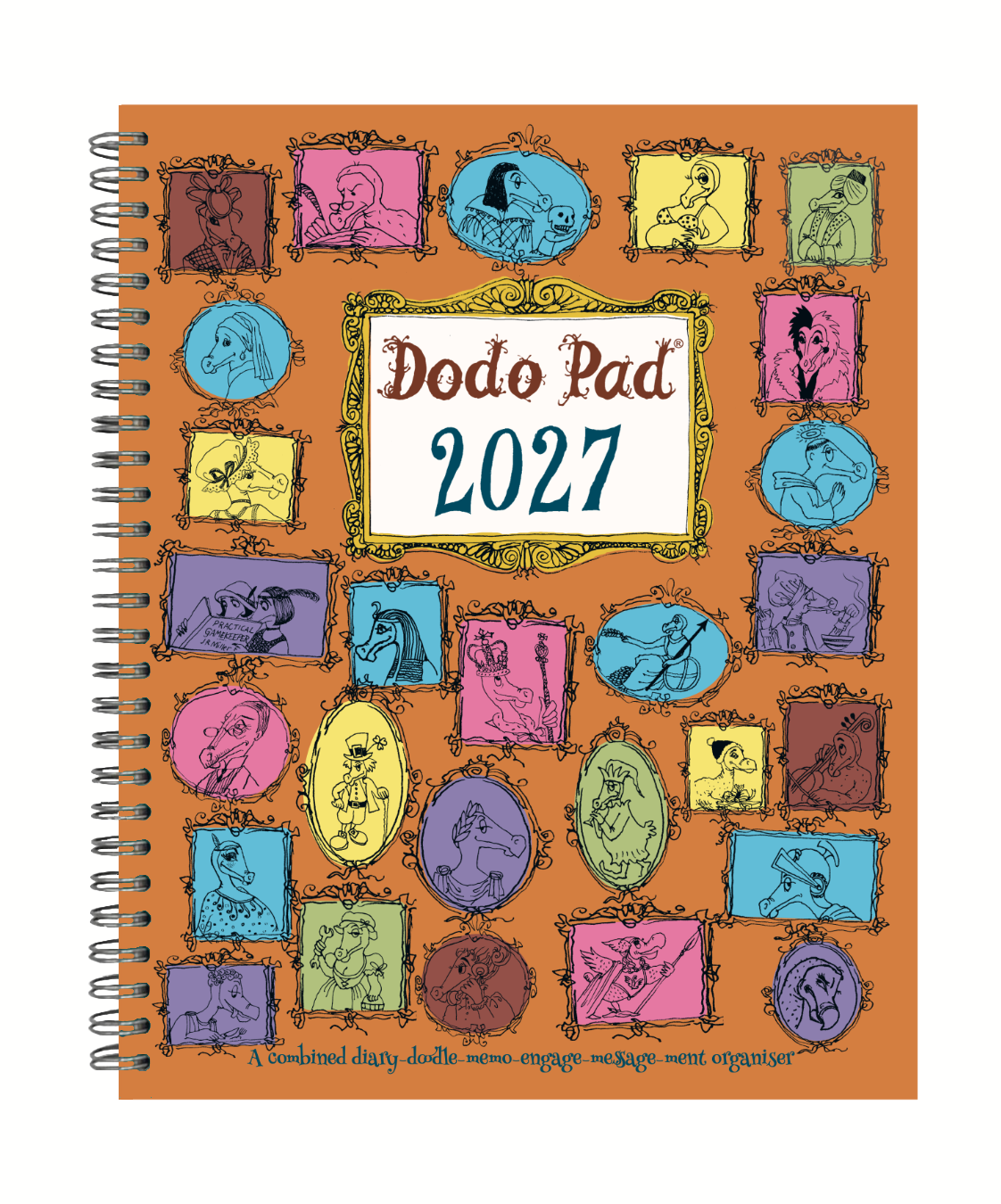 Dodo Pad 2027 ORIGINAL — Agenda de Mesa — capa