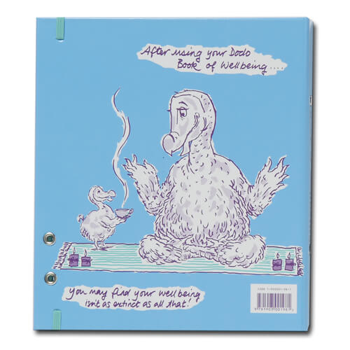 Dodo Book of Wellbeing — contracapa