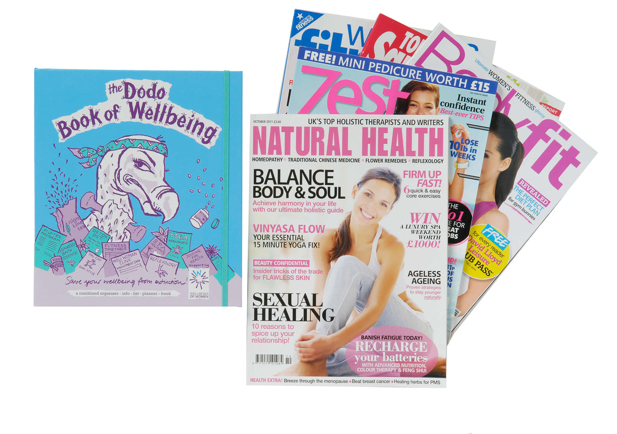 Dodo Book of Wellbeing — divisórias internas