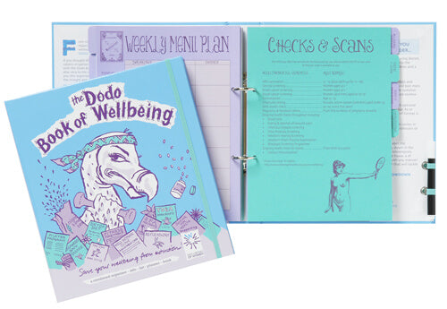 Dodo Book of Wellbeing — páginas internas