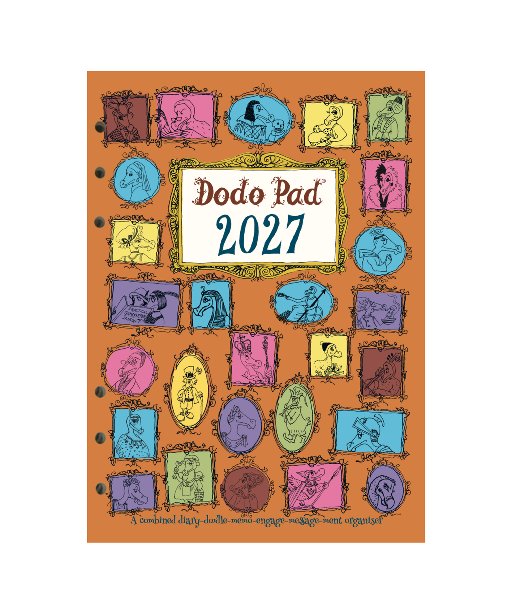 Dodo Pad 2027 refil A5 compatível com Filofax