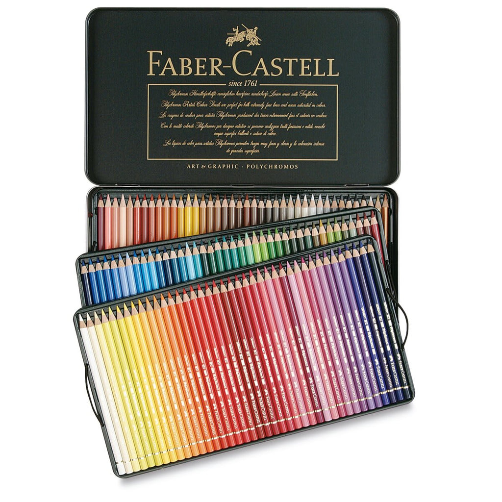 Estojo Faber-Castell Polychromos com 120 lápis de cor