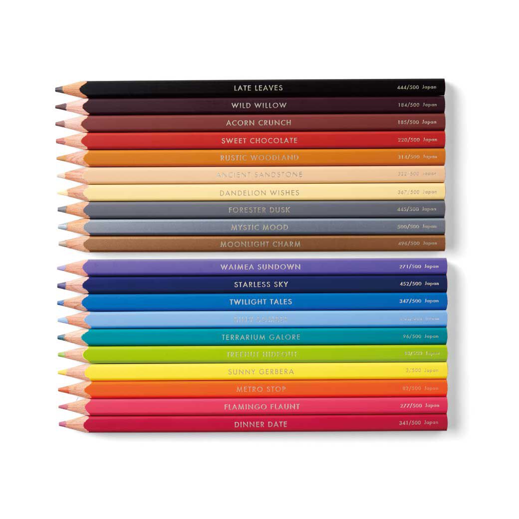 Felissimo 500 Colors — Chocolate Buyer’s Selection (20 cores) — imagem 2