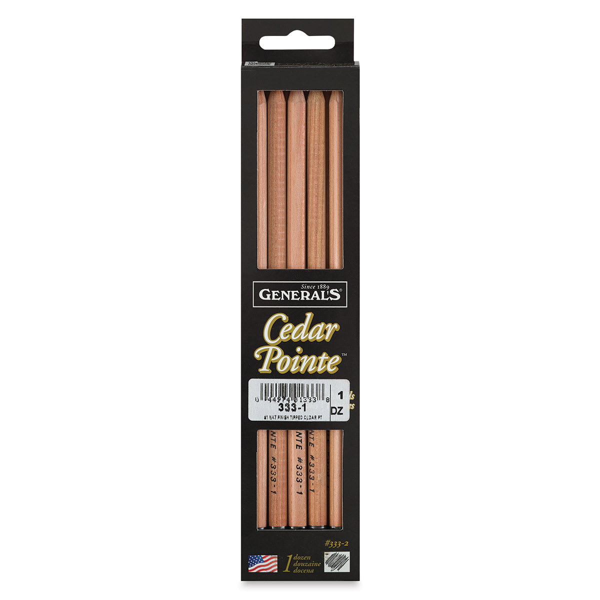 General's Cedar Pencils - No. 1, Box of 12