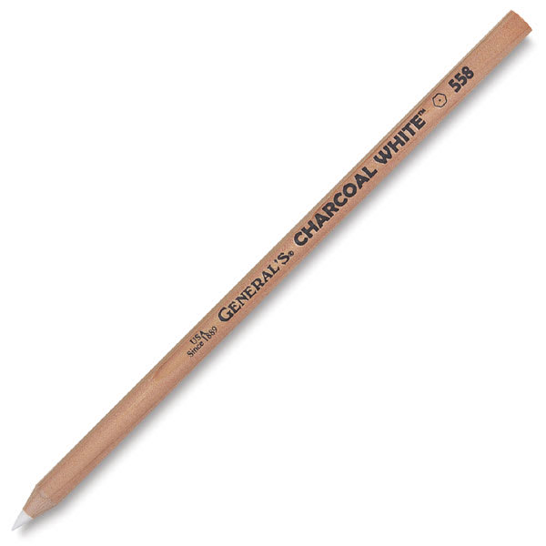 General’s White 558 Charcoal Pencil