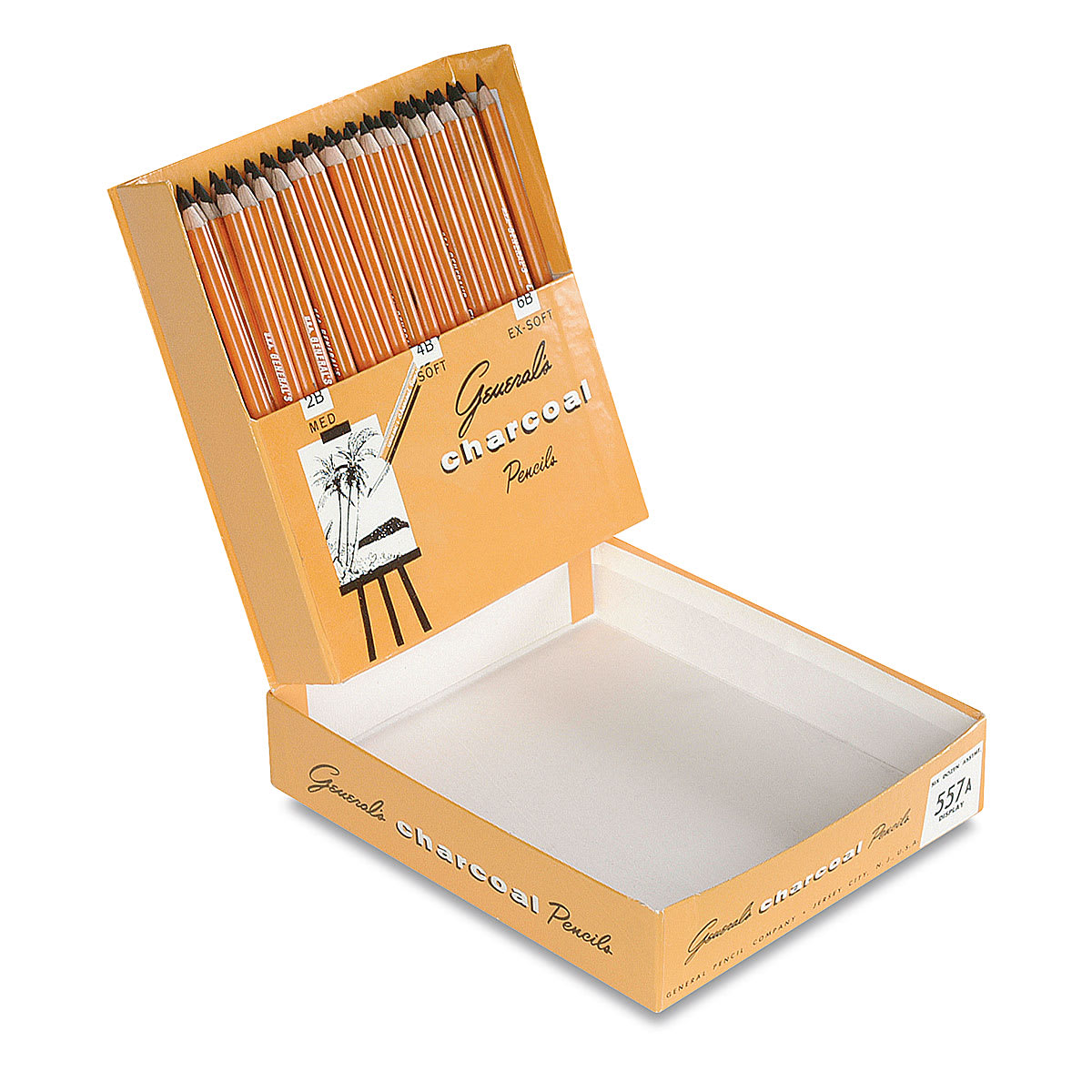 General's Charcoal Pencils - Classroom Assortment, Set of 72