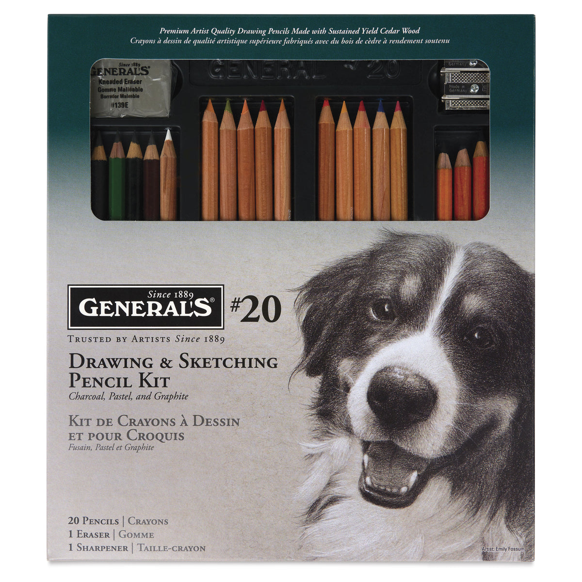 General's Classic Drawing and Sketching Kit No. 20