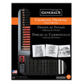General’s Charcoal Drawing Collection Kit - Set of 33