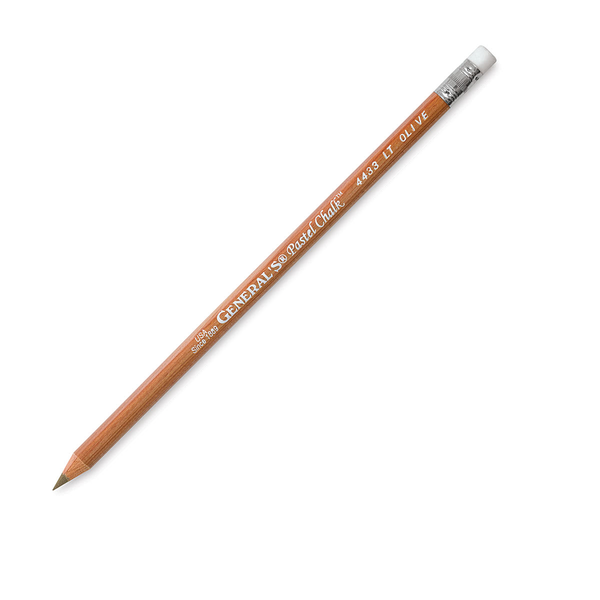 General's Pastel Chalk Pencils - Light Olive