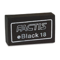 General's Factis Soft Black Eraser