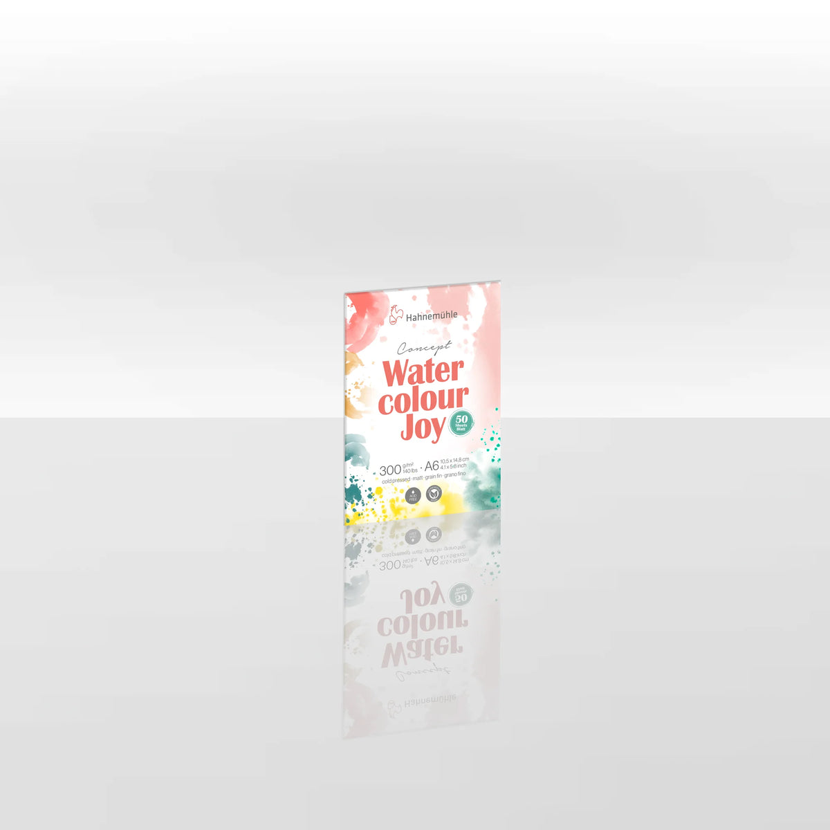Bloco para Aquarela Hahnemühle Concept Watercolour Joy A6 300 g/m² • 50 folhas