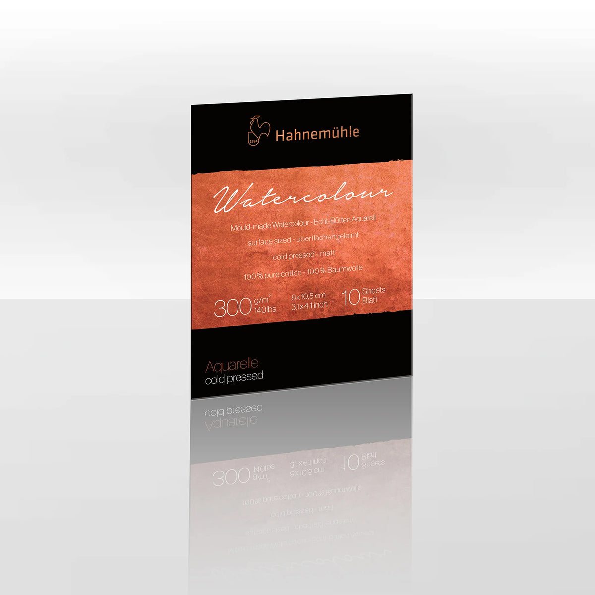 Mini Bloco Hahnemühle The Collection 300 g/m² 8 × 10,5 cm • 10 folhas