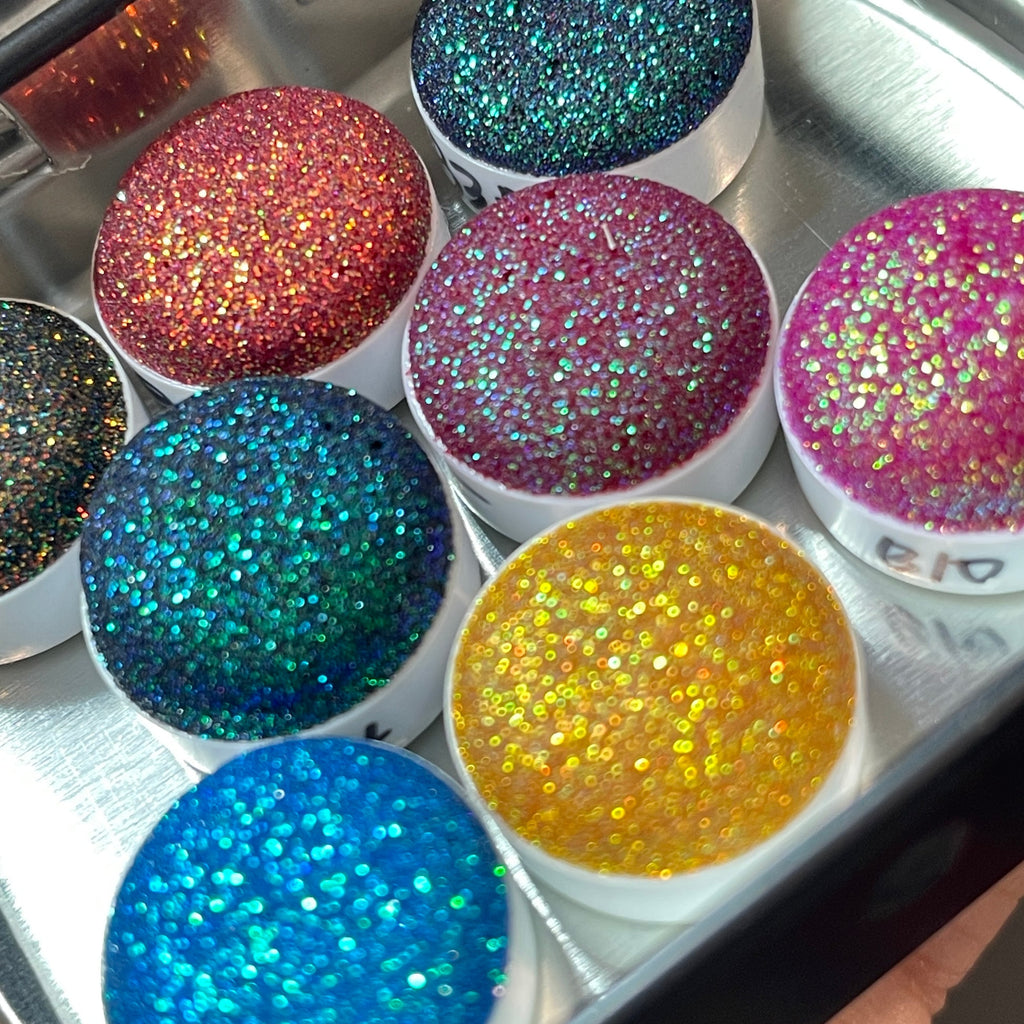 Detalhe do brilho IUILE Button B Glitter