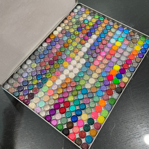 Aquarelas artesanais metálicas Iuile – brinde do sorteio