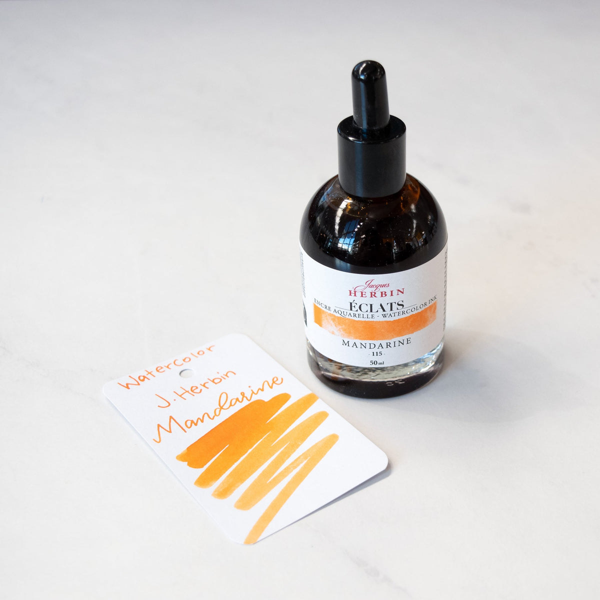 Jacques Herbin Éclats Fine Art Mandarine 50 ml