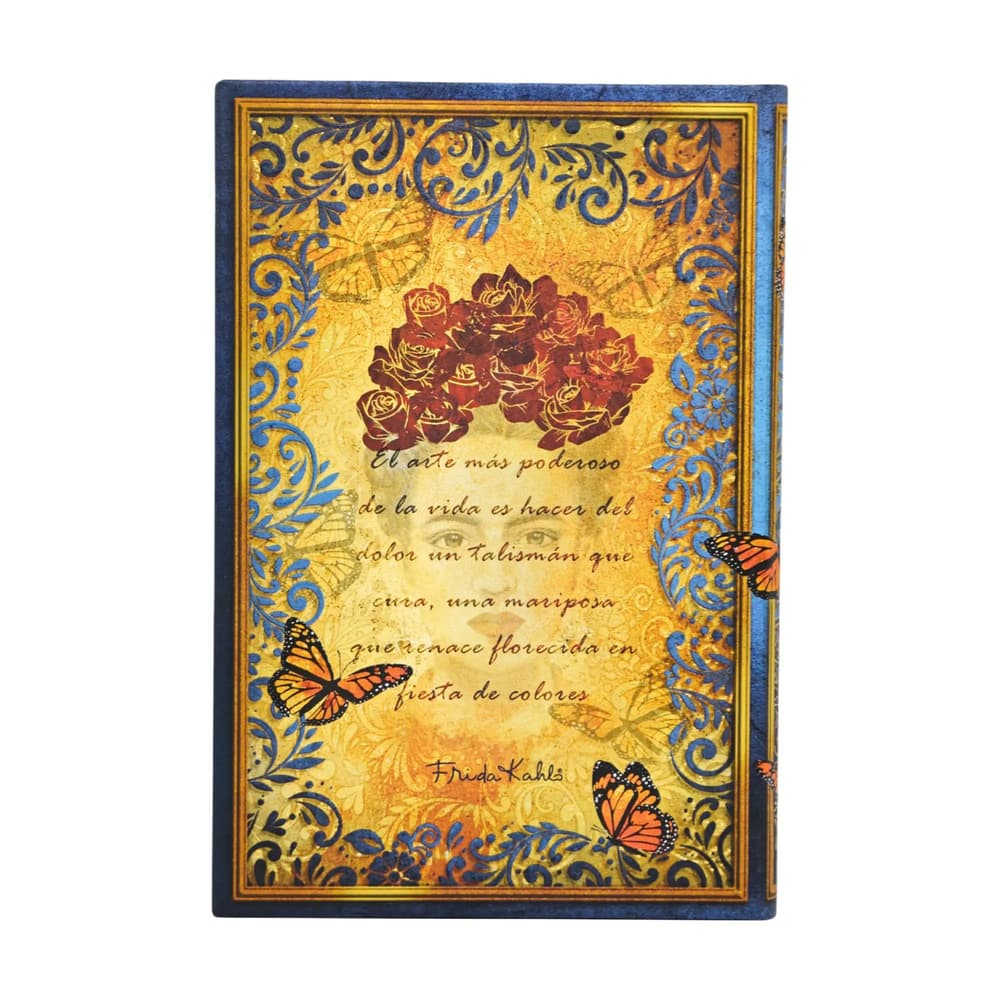 Verso do Caderno Paperblanks Frida Kahlo Mini