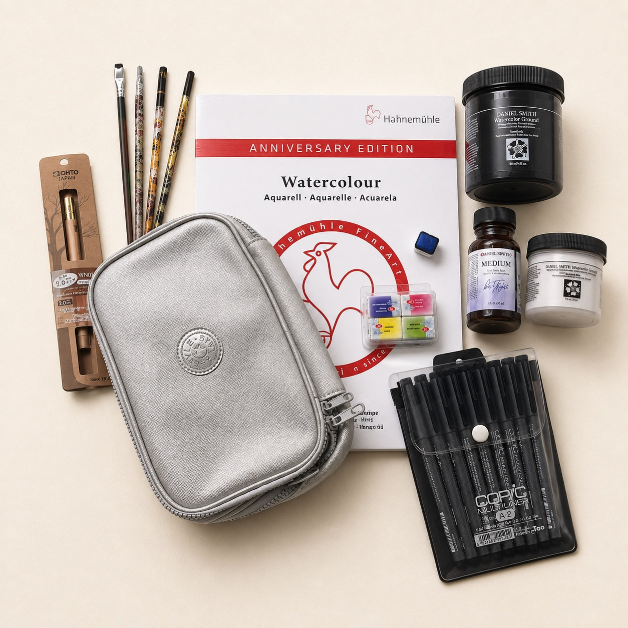 Kit Achadinho da Live com materiais artísticos importados