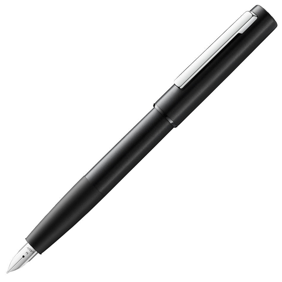 LAMY Aion Caneta-Tinteiro Preta — Design Jasper Morrison