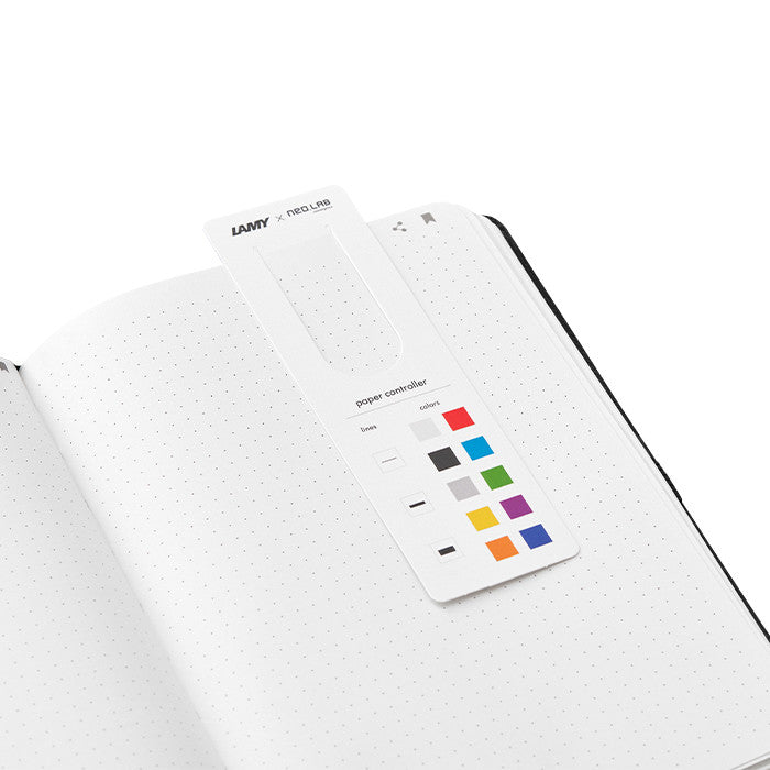 Páginas do caderno digital LAMY safari ncode