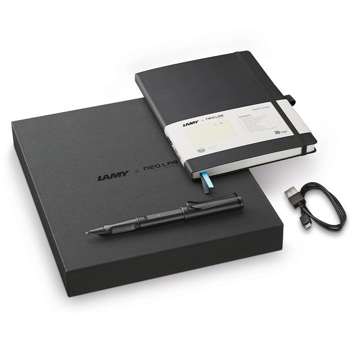 Conjunto LAMY safari ncode com caneta inteligente e caderno