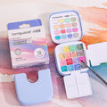 Aquarela Languo Portátil 16 Cores com Pincel — Perolada
