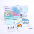 Kit Aquarela Languo Portátil 4 em 1 — 16 Cores Macaron