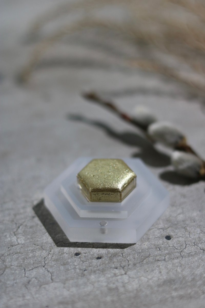 Tinta Aquarela Lisilinka - Crystal Gold