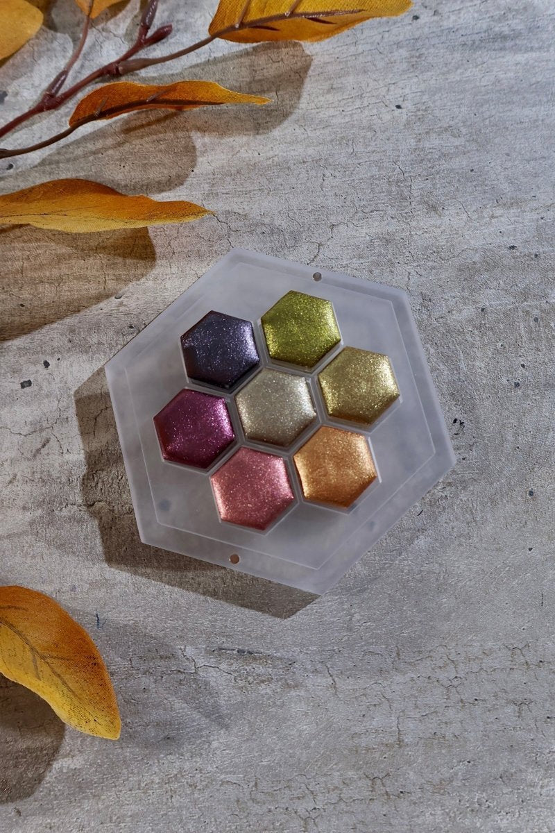 Kit de tintas Lisilinka 7 cores - Fall Breeze