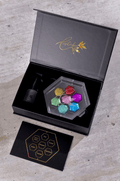 Kit de tintas Lisilinka 7 cores - Radiant Jewels
