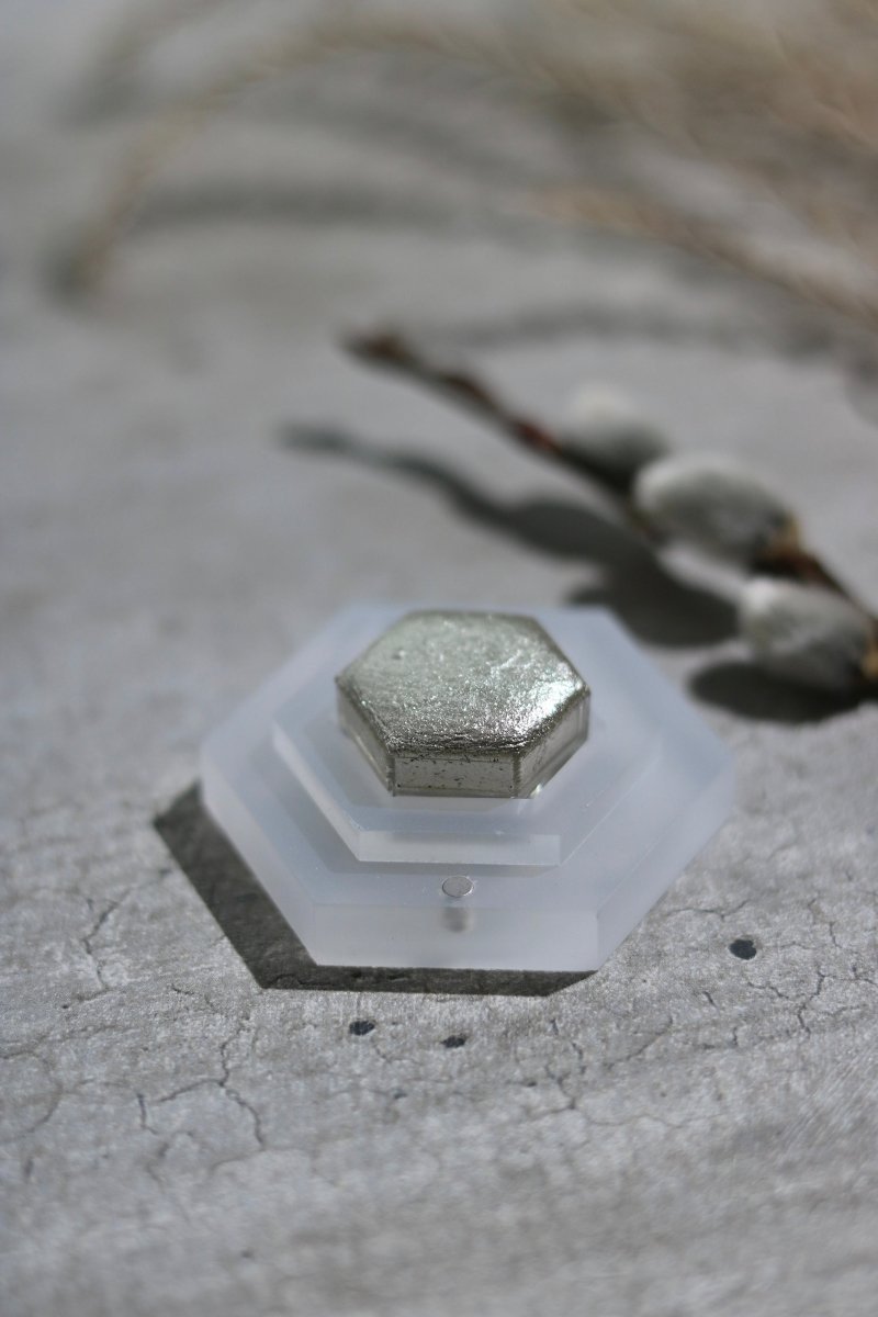 Aquarela metálica Lisilinka Crystal Silver