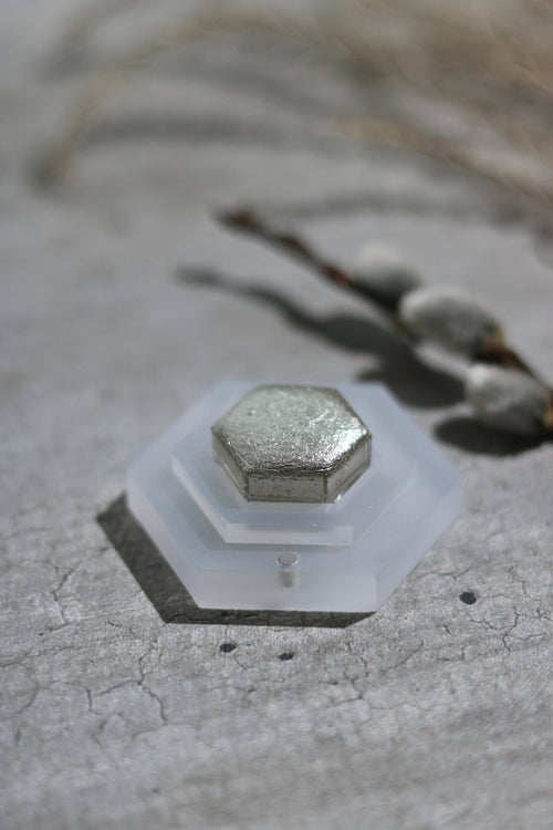 Aquarela metálica Lisilinka Crystal Silver